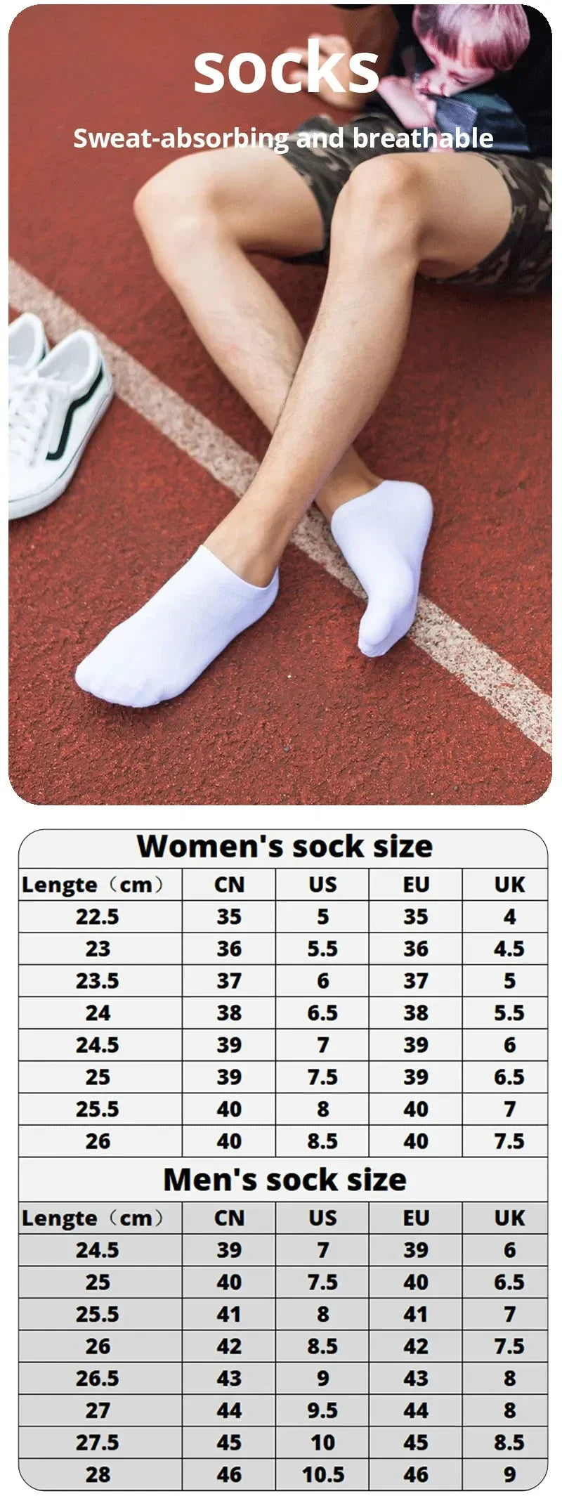 Socquettes Noir et Blanc™