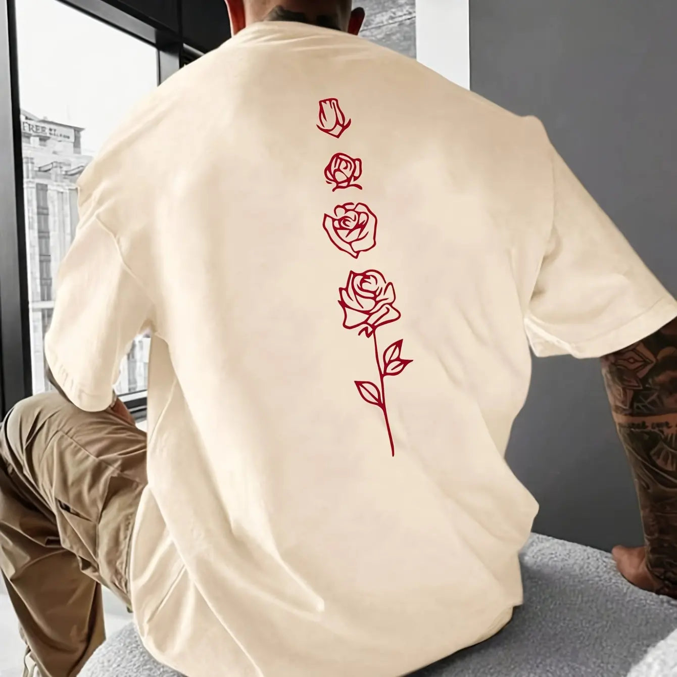 T-shirt rose™