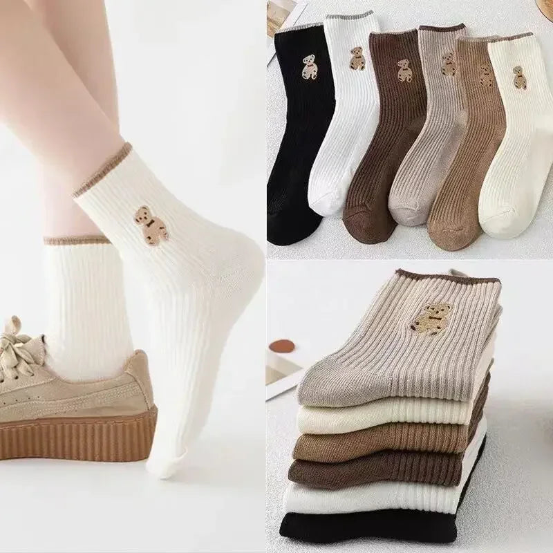 5 Paires de chaussettes ourson™