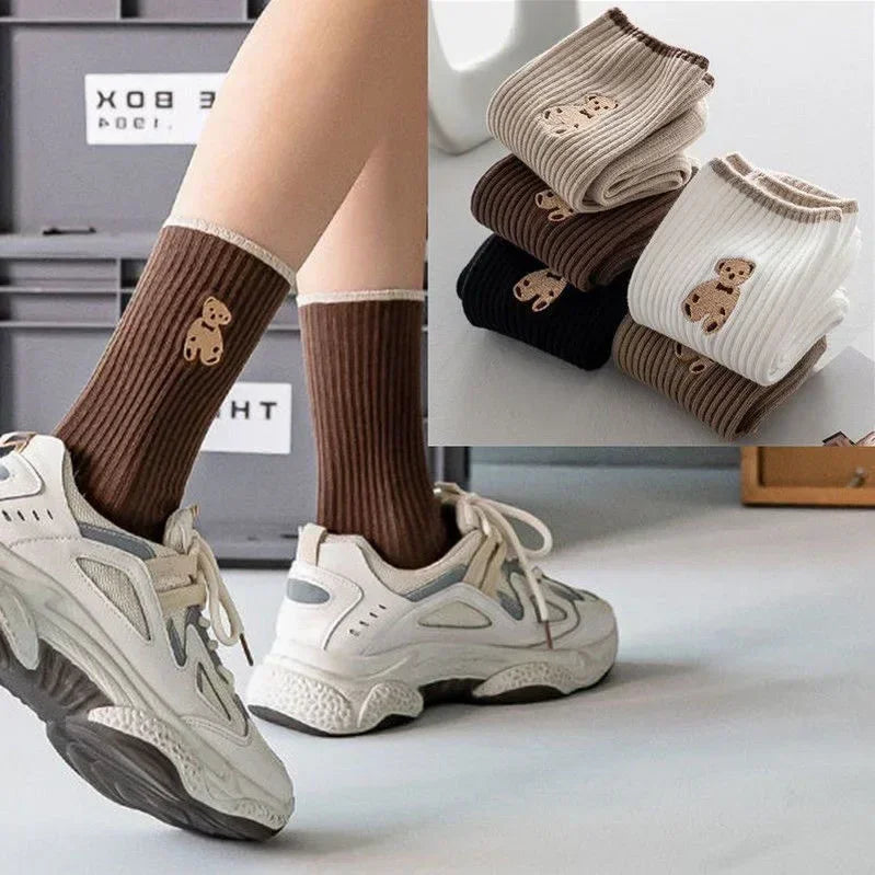 5 Paires de chaussettes ourson™