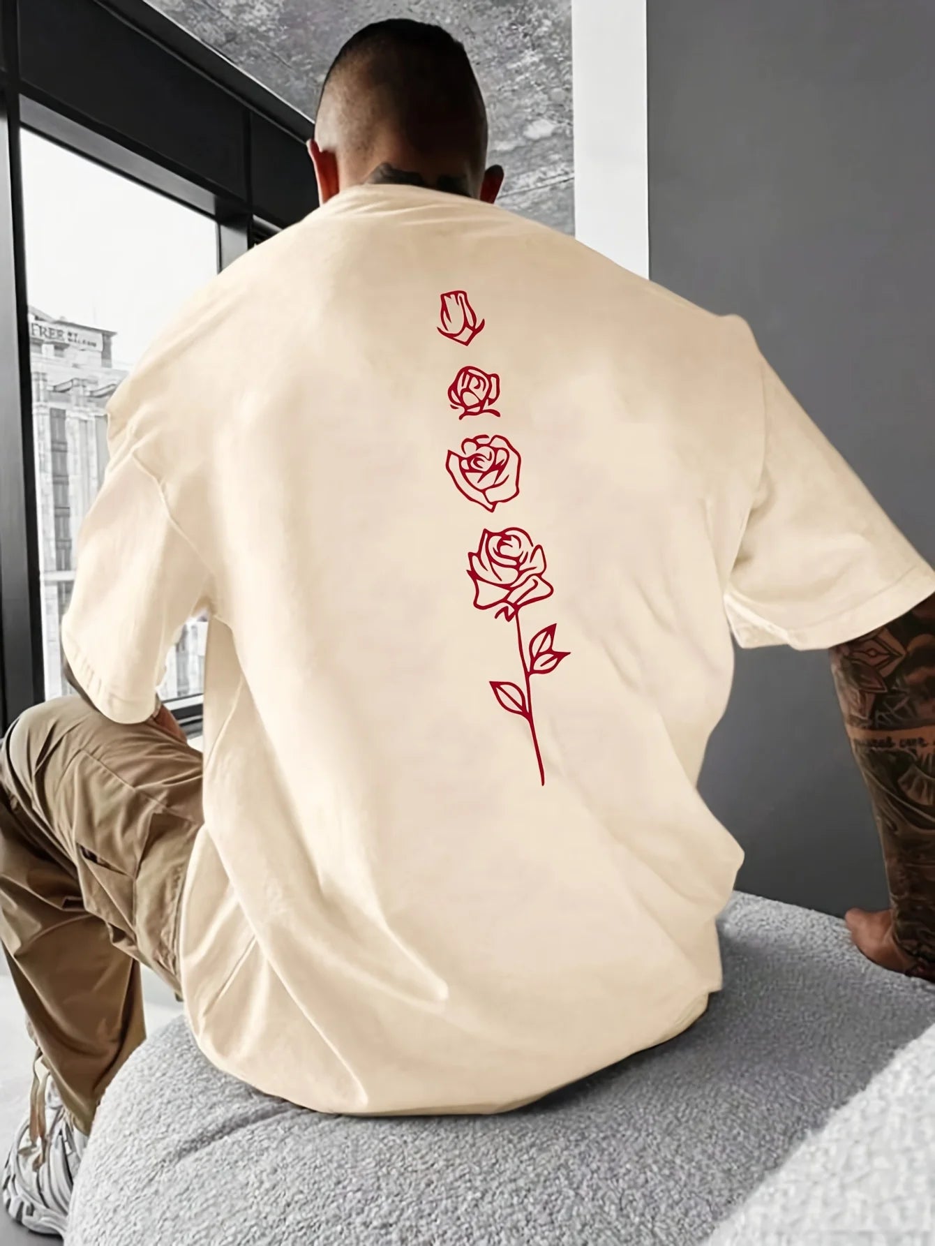 T-shirt rose™